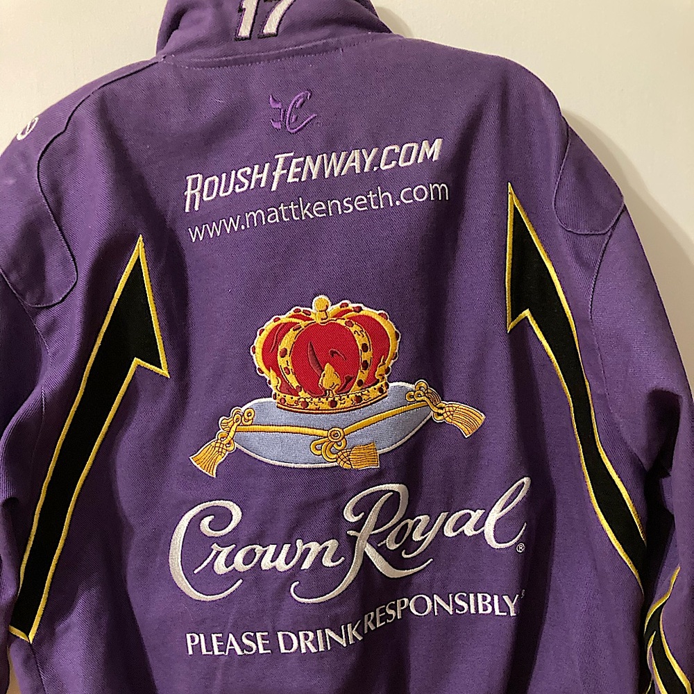Matt Kenseth Crown Royal NASCAR #17 jacket size M